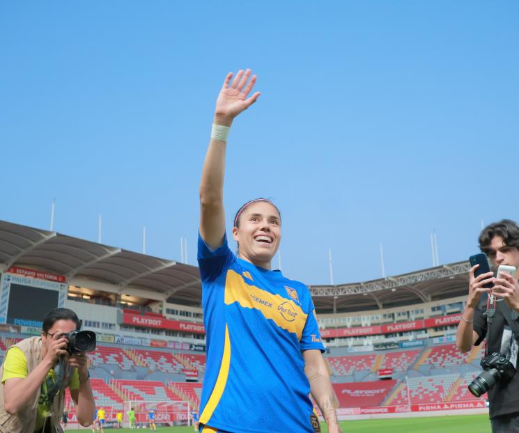 Concreta Tigres Femenil venta histórica de Lizbeth Ovalle