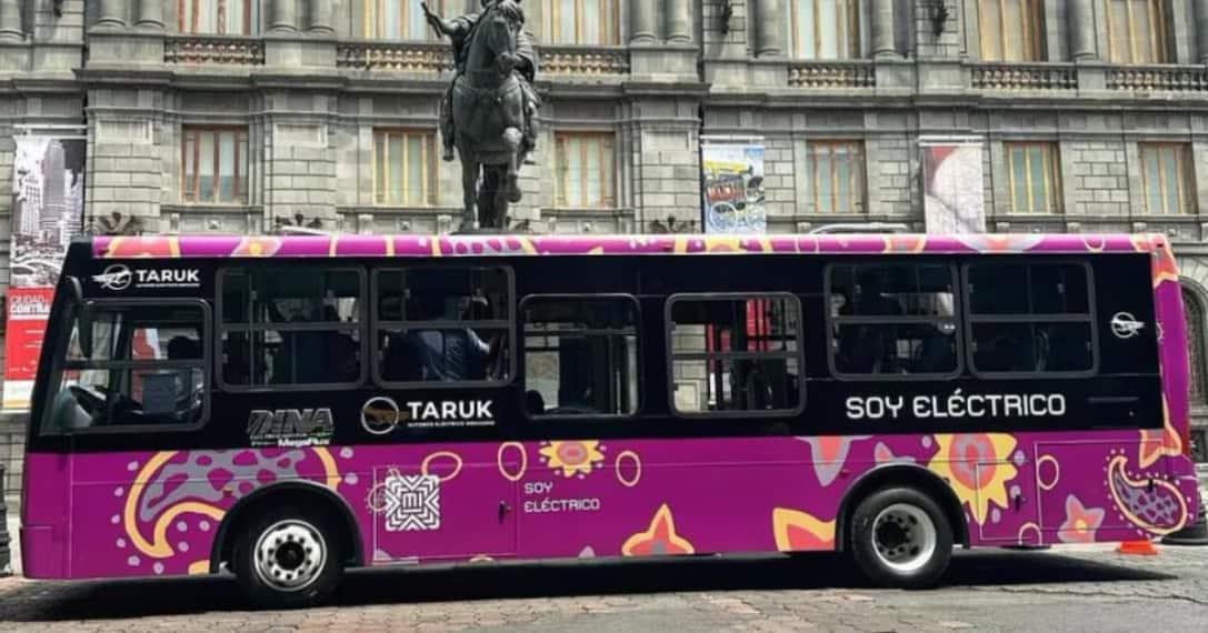 Llega Taruk, primer autobús eléctrico mexicano Llega Taruk, primer autobús eléctrico mexicano