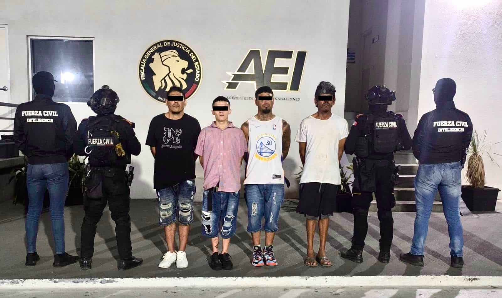 En un operativo efectuado por elementos de la División de Inteligencia de Fuerza Civil, se realizó la detención de un presunto criminal, relacionado con un homicidio, en el municipio de Linares.