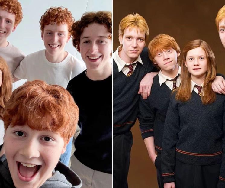 Harry Potter en HBO: lanzan primer vistazo de hermanos Weasley Harry Potter en HBO: lanzan primer vistazo de hermanos Weasley