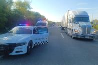 Fallece conductor en volcadura de tráiler en Montemorelos Fallece conductor en volcadura de tráiler en Montemorelos