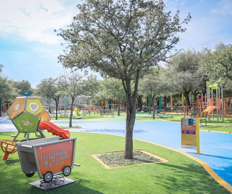 Inaugura Zona Infantil del Parque Fundidora Inaugura Zona Infantil del Parque Fundidora