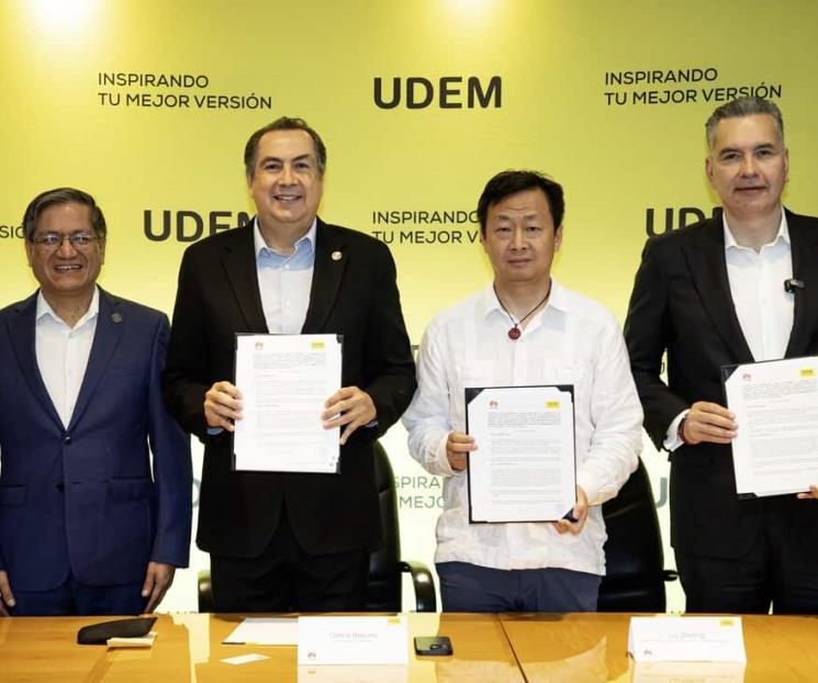 UDEM firma convenio para lanzar Huawei ICT Academy UDEM firma convenio para lanzar Huawei ICT Academy