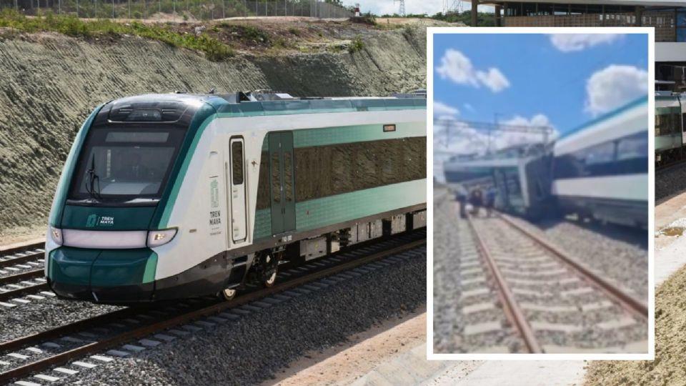 Causa anomalía percance del Tren Maya Causa anomalía percance del Tren Maya