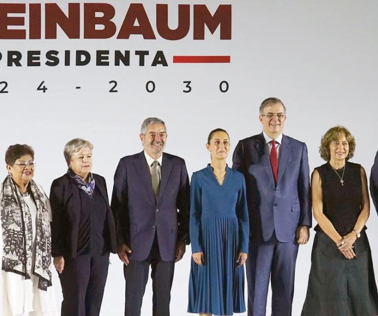 Descarta Sheinbaum cambios en su gabinete de gobierno Descarta Sheinbaum cambios en su gabinete de gobierno