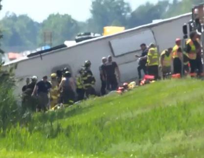 Accidente de autobús turístico en Nueva York deja varias víctimas Accidente de autobús turístico en Nueva York deja varias víctimas