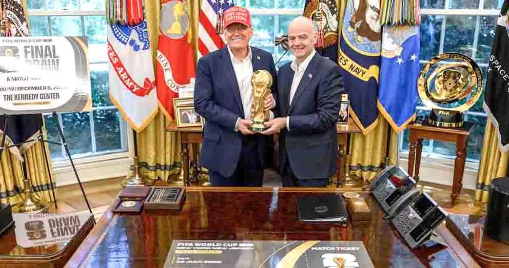Dan sorteo mundialista a Washington Dan sorteo mundialista a Washington