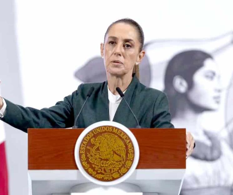 Rechaza Sheinbaum los posibles bombardeos de EU
