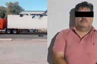 Interceptan tractocamión que transportaba paquetes de cocaína Interceptan tractocamión que transportaba paquetes de cocaína