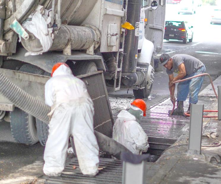 Trabajan a marchas forzadas en desazolve