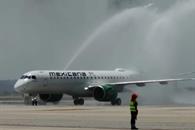 Llega al AIFA tercer avión para Mexicana de Aviación Llega al AIFA tercer avión para Mexicana de Aviación