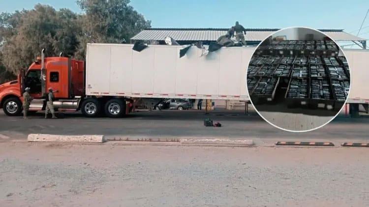 Aseguran m&aacute;s de mil paquetes de coca&iacute;na