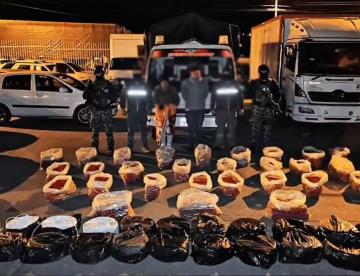 Incautan explosivos; iban a ser usados en atentados en Colombia