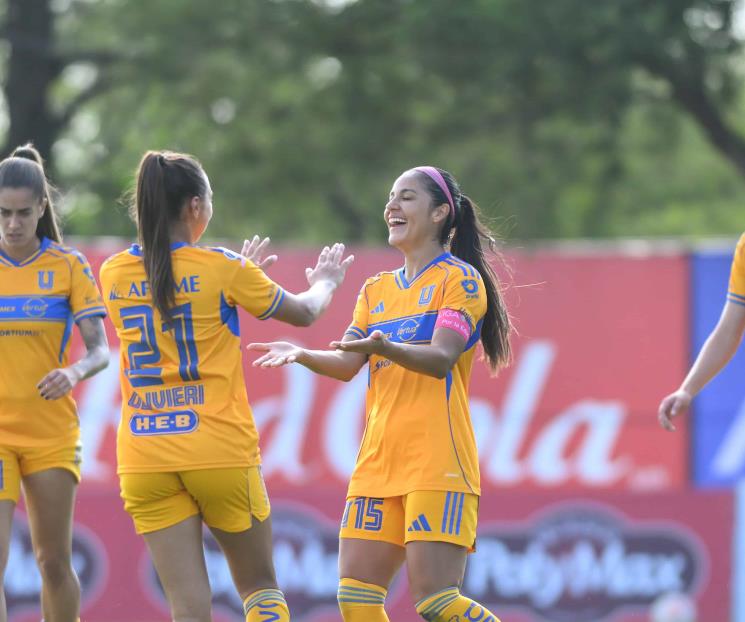 Propina goliza Tigres Femenil al Querétaro Propina goliza Tigres Femenil al Querétaro