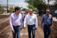 Supervisa Mijes obra en Bosques de Escobedo