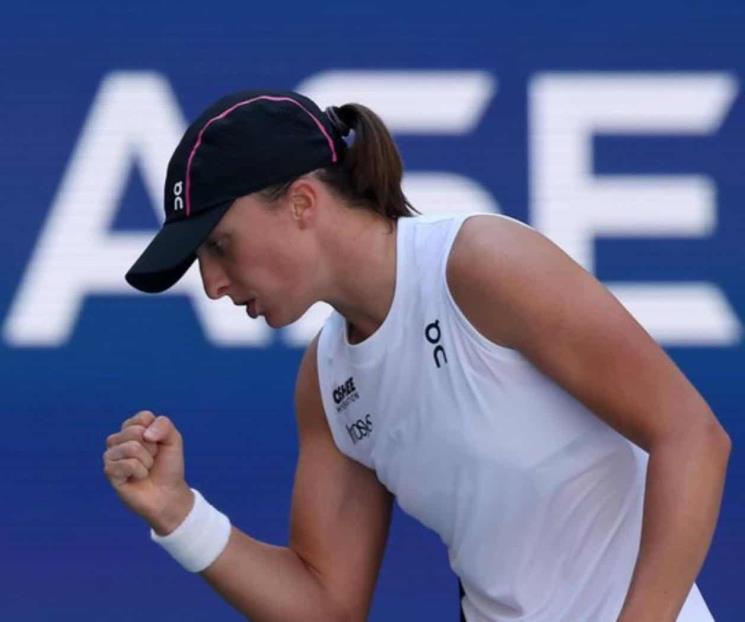 Debuta Iga Swiatek con el pie derecho en el US Open 
