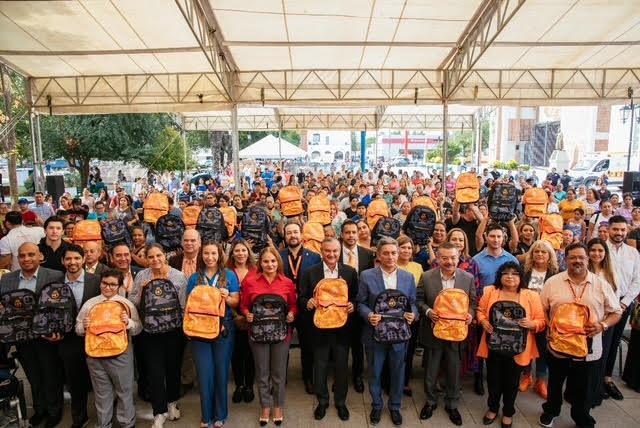 Anuncia Guadalupe programa ´Crecemos con todo en la mochila´ Anuncia Guadalupe programa ´Crecemos con todo en la mochila´