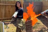 Candidata republicana al Congreso de Texas quema libro del Cor&aacute;n