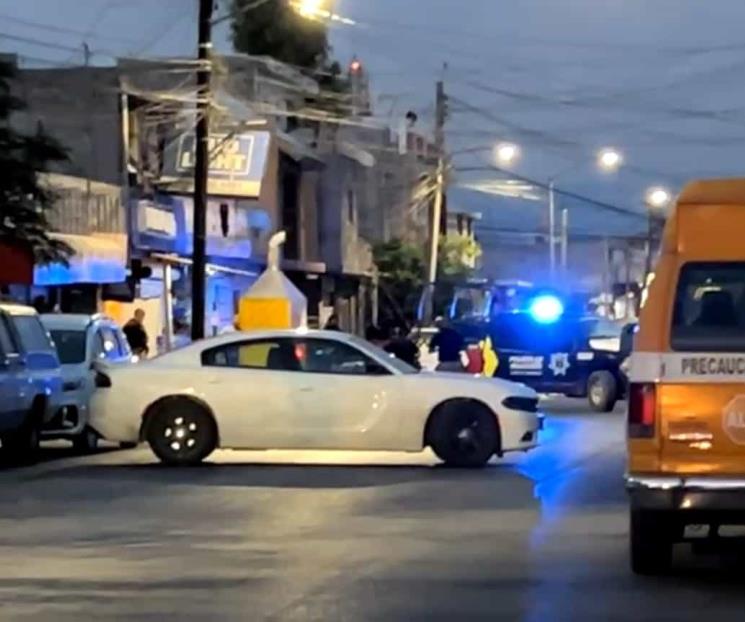Matan a balazos a sujeto en Santa Catarina Matan a balazos a sujeto en Santa Catarina