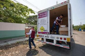 Centros de salud en 23 estados ya cuentan con medicamentos