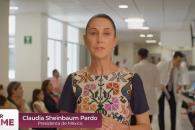 Sheinbaum presume sus spots rumbo a primer informe de gobierno