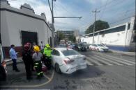 Deja choque una lesionada Deja choque una lesionada