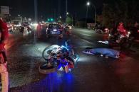Choca en su moto y muere Choca en su moto y muere