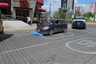 Muere atropellada mujer de la tercera edad en el Centro de Monterrey
