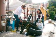 Arrecian labores de descacharrizaci&oacute;n en SC