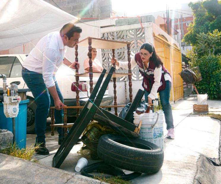 Arrecian labores de descacharrización en SC Arrecian labores de descacharrización en SC