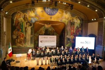 Inaugura Sheinbaum primer ciclo escolar del Bachillerato Nacional