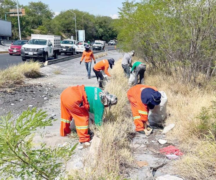Retira División Ambiental 137 mil 500 kilogramos de residuos Retira División Ambiental 137 mil 500 kilogramos de residuos