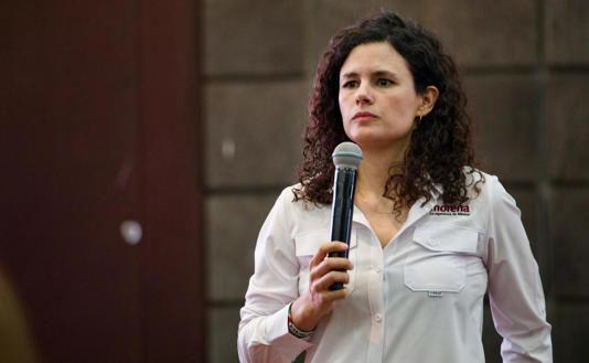 Defiende Luisa Alcalde la labor de Andy López Beltrán Defiende Luisa Alcalde la labor de Andy López Beltrán