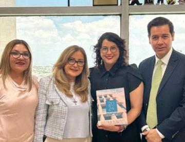 Presenta titular de CEDH su Informe Anual de Actividades 2024