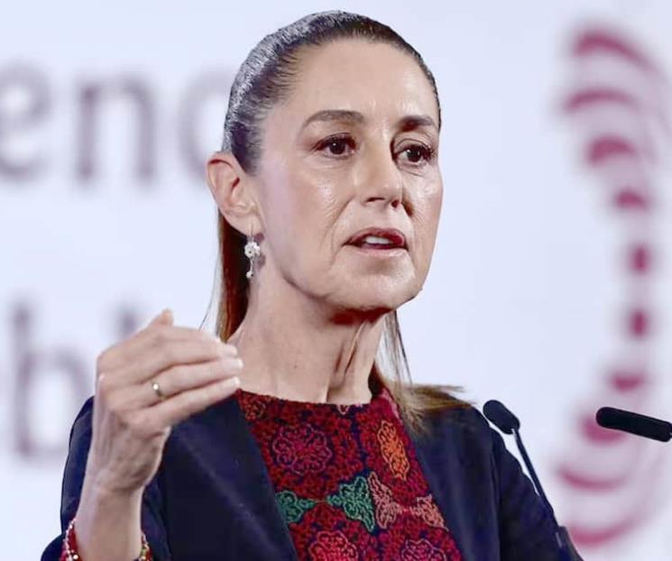 Asegura Claudia que en su gobierno no hay contubernio