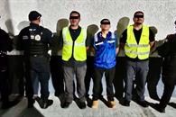 Aprehenden a tres con armas de fuego