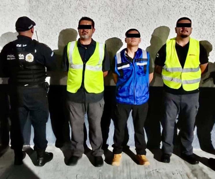 Aprehenden a tres con armas de fuego