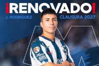 Renueva Rayados al ‘Corcho’ Rodríguez