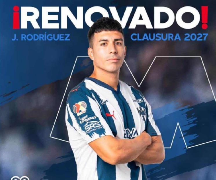 Renueva Rayados al ´Corcho´ Rodríguez Renueva Rayados al ´Corcho´ Rodríguez