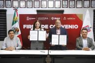 Refrenda Escobedo convenio de colaboración con el INAH