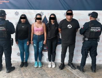 Cae banda de extorsionadores