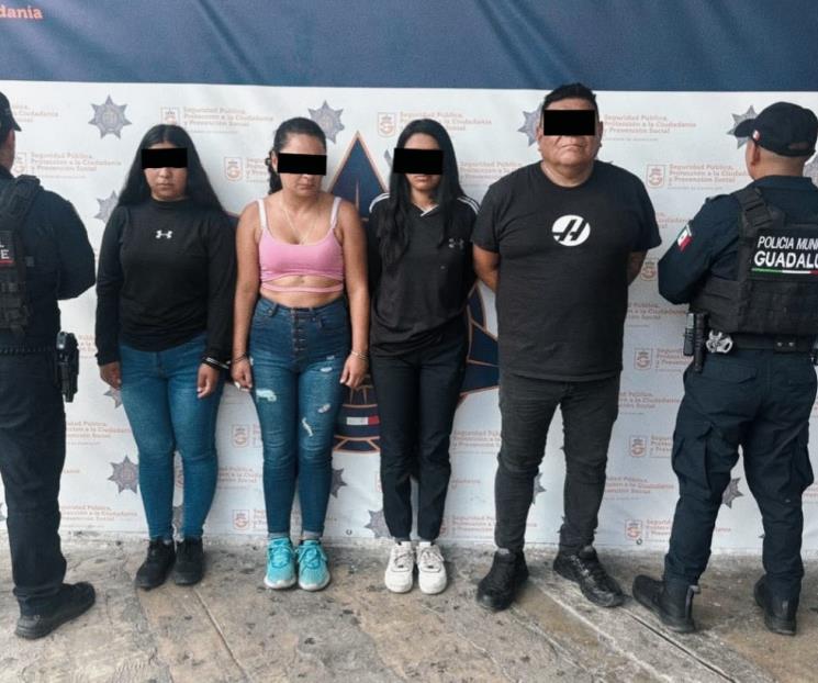 Cae banda de extorsionadores