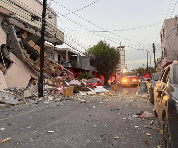 Causa movilización fuerte explosión en Monterrey Causa movilización fuerte explosión en Monterrey