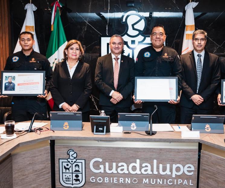 Reconocen a elementos de PC por labores humanitarias