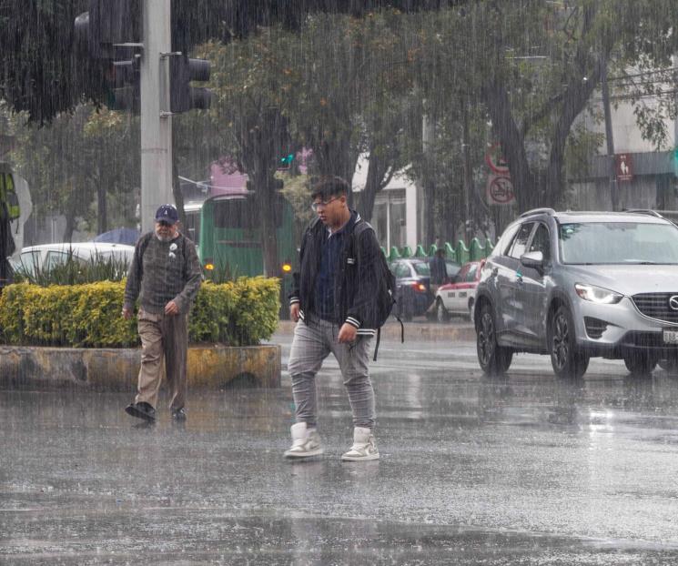 Activan alerta amarilla por lluvias en CDMX