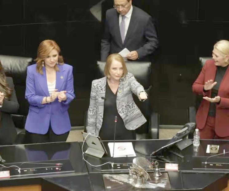 Eligen a Laura Itzel Castillo como presidenta del Senado Eligen a Laura Itzel Castillo como presidenta del Senado