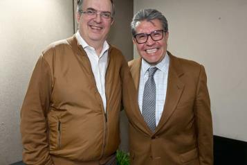 Afirma Monreal que Ebrard es una pieza clave