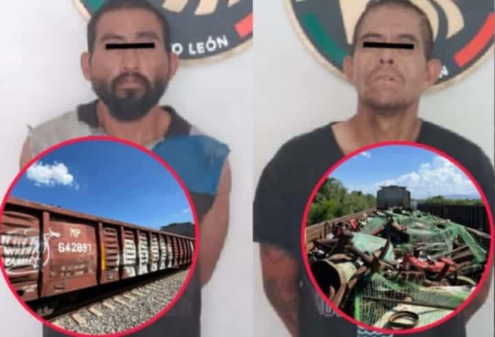 Detienen a ladrones de vagones de tren en Salinas Victoria