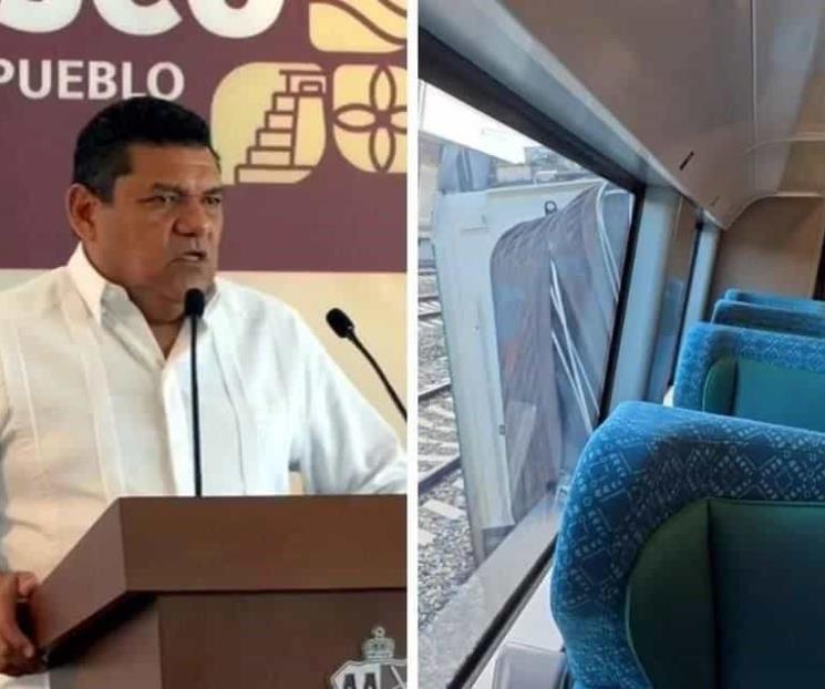 Denuncian a May ante FGR por descarrilamiento del Tren Maya Denuncian a May ante FGR por descarrilamiento del Tren Maya