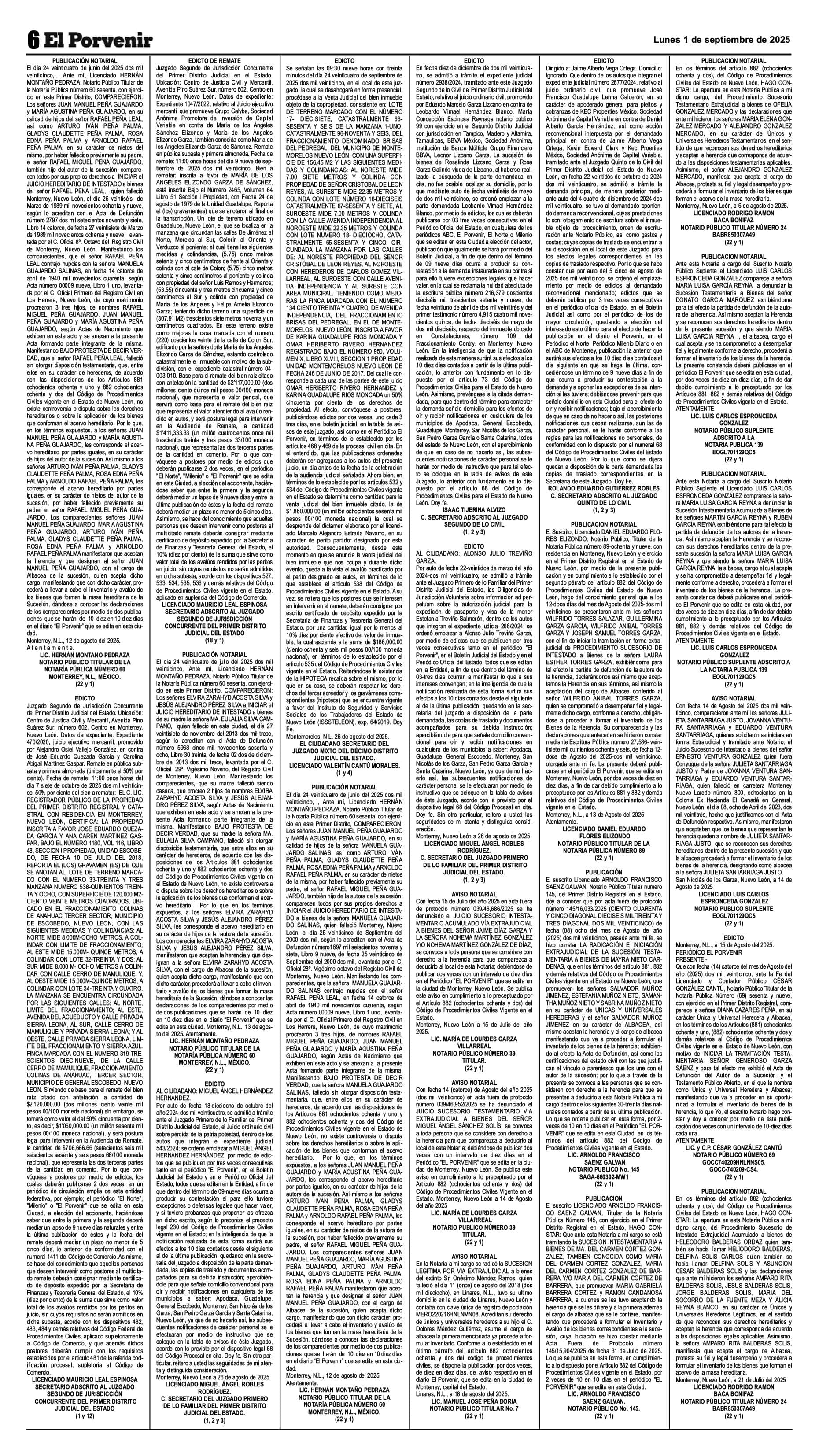 Edictos